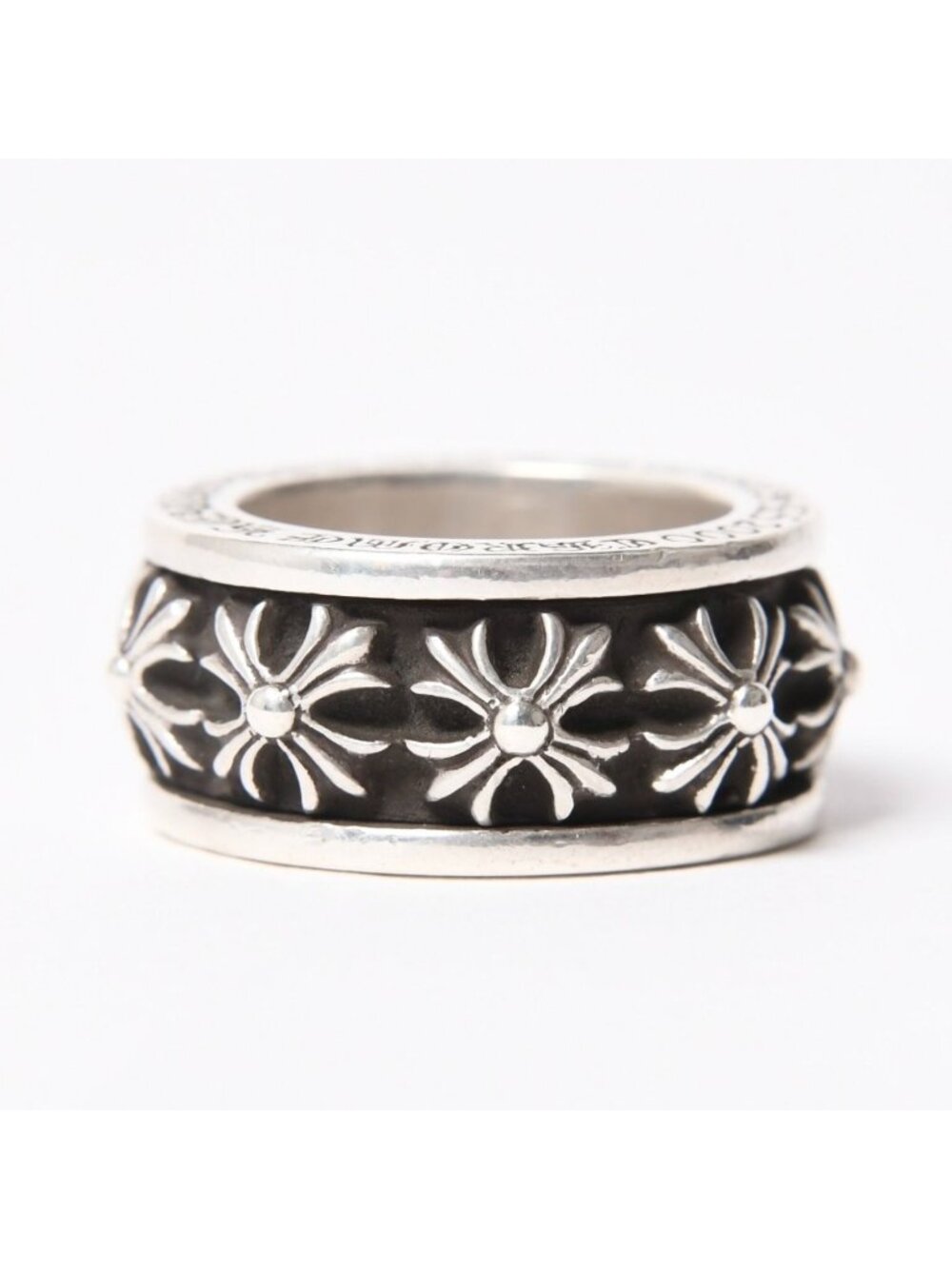 Chrome Hearts Spinner Chx Ring 925 Sterling Silver